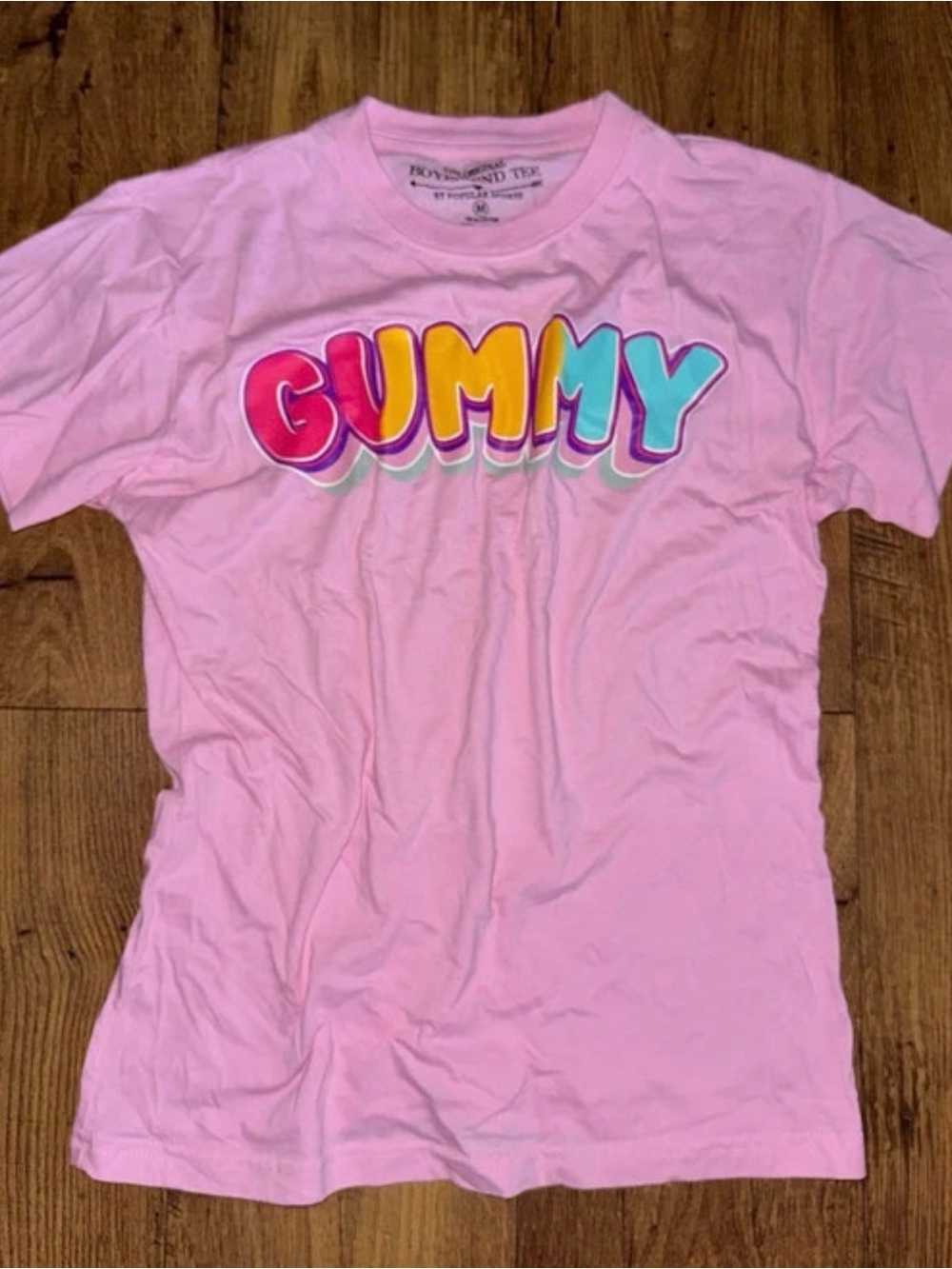 Gummy Pink Kids Graphic Tee by